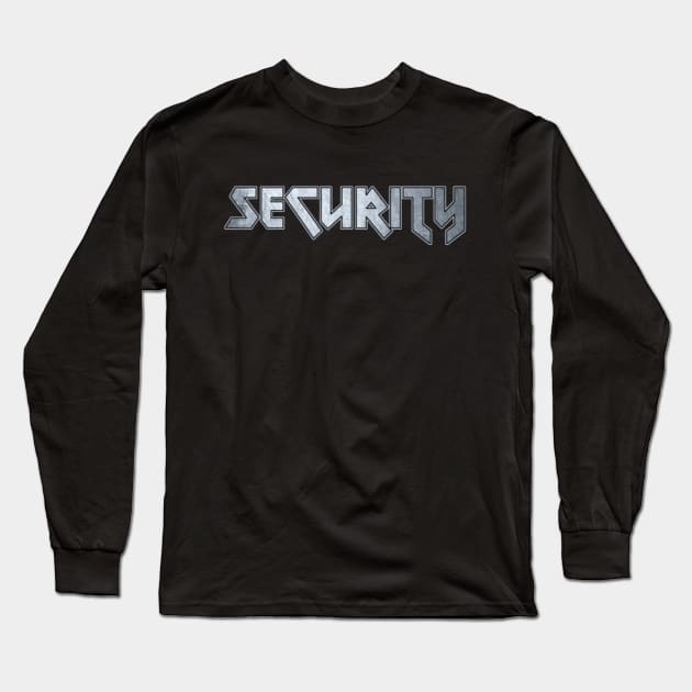 Security Long Sleeve T-Shirt by KubikoBakhar